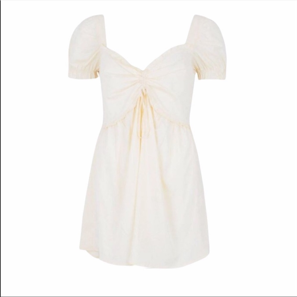 Boohoo Puff Sleeve Beach Dress — NWT - Picture 4 of 7